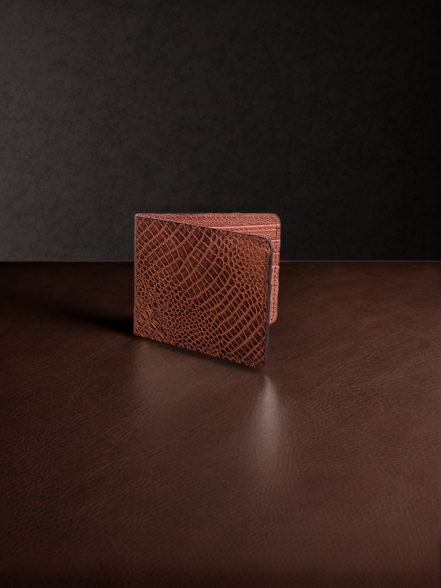 Walnut Brown Wallet from Crocolite Collection