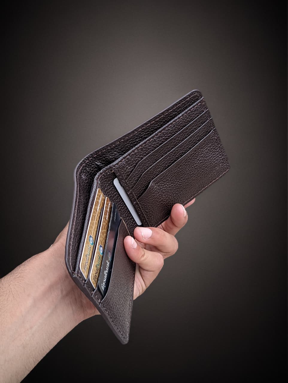 Vintage Brown Wallet from Crocolite Collection