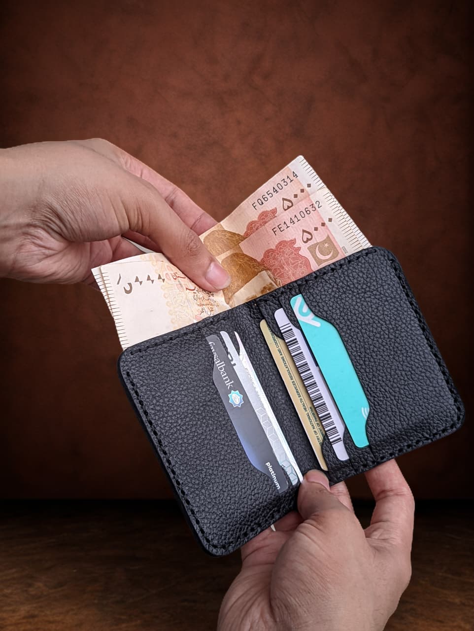 Classic Handmade Mini Wallet